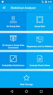 Statistical Analyzer android App screenshot 7